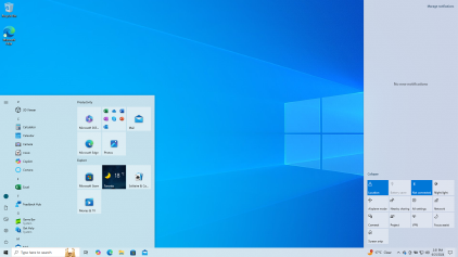 Screenshot of Windows 10